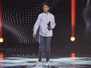 Dayron Jiménez canta ‘El pez más viejo del río’ en las Audiciones a ciegas de ‘La Voz Kids’ Dayron Jiménez canta ‘El pez más viejo del río’ en las Audiciones a ciegas de ‘La Voz Kids’