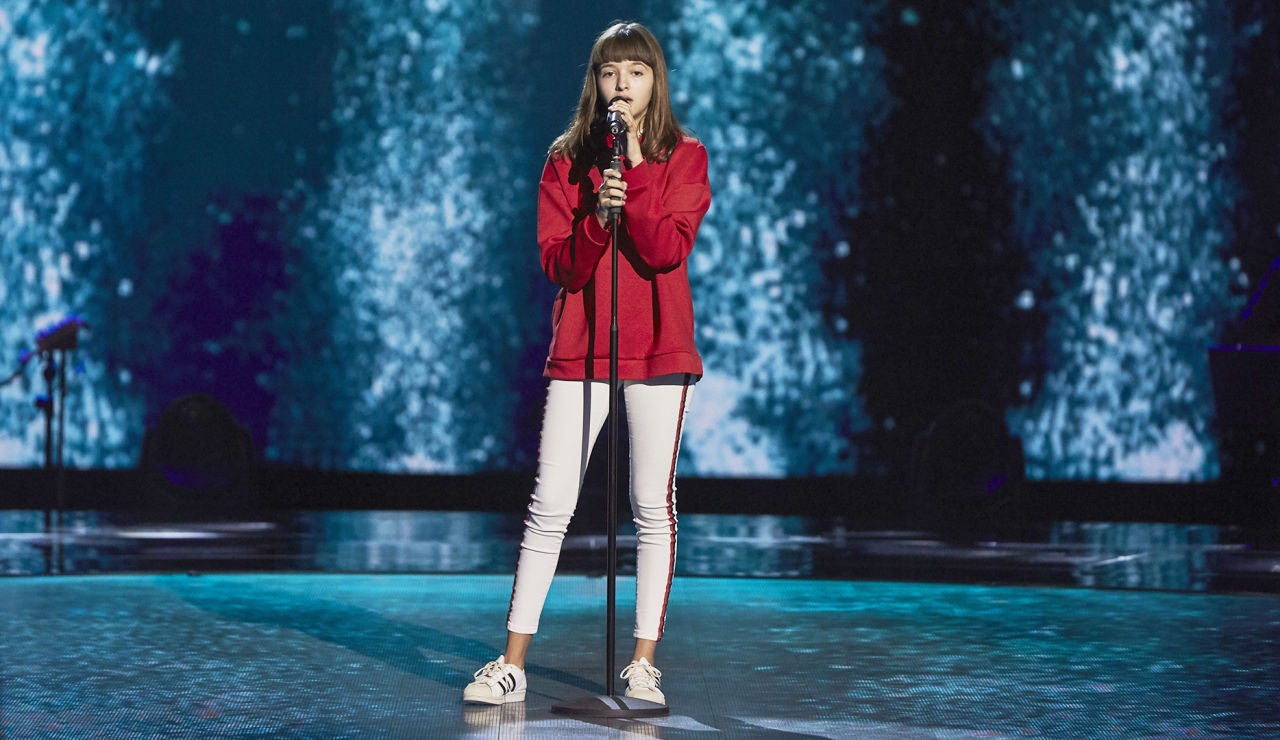 Inés Burgos canta ‘Always remember us’ en las Audiciones a ciegas de ‘La Voz Kids’ 