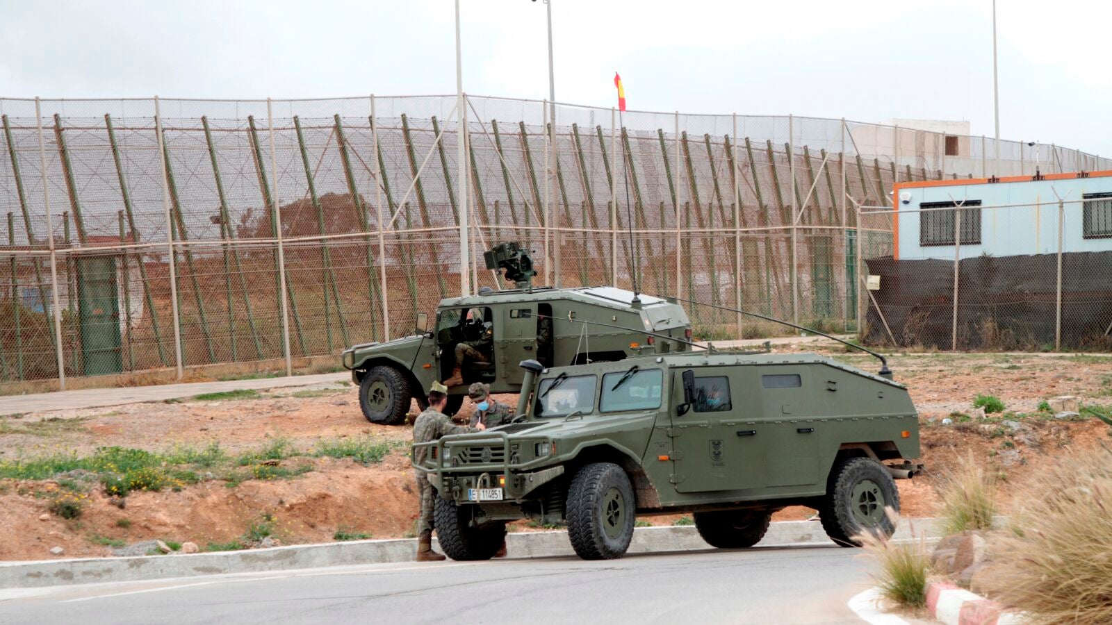 Teo Ibernón, periodista de Espejo Público, testigo de un salto a la valla de Melilla