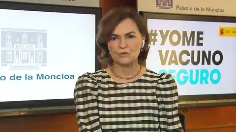 Carmen Calvo rechaza implicar al rey Felipe VI en la crisis con Marruecos ya excede sus funciones Carmen Calvo rechaza implicar al rey Felipe VI en la crisis con Marruecos ya excede sus funciones