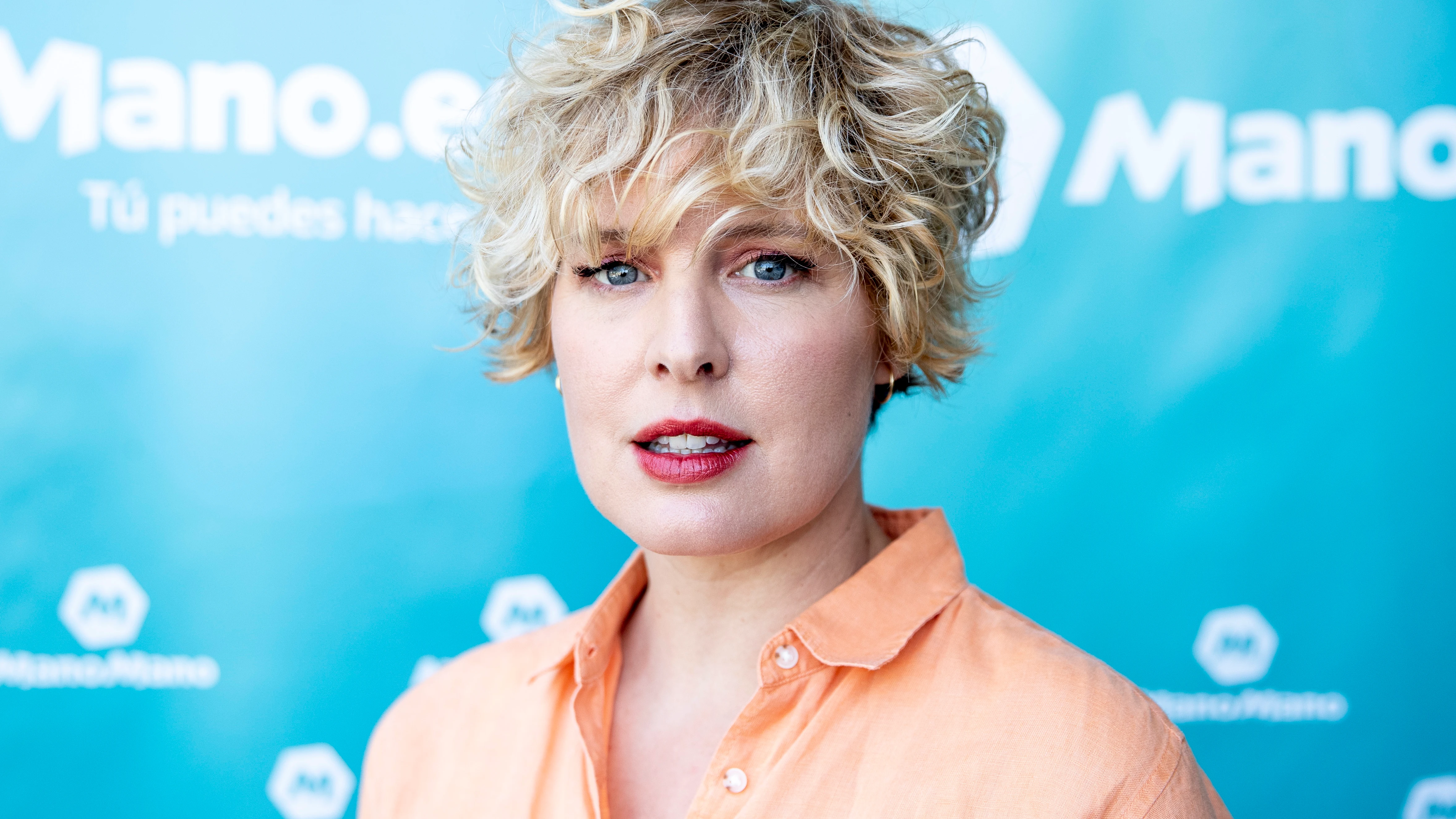 Tania Llasera, en la presentaci&oacute;n de un evento