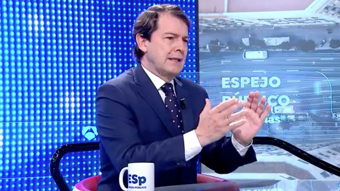 Alfonso Fernández Mañueco en Espejo Público Alfonso Fernández Mañueco en Espejo Público