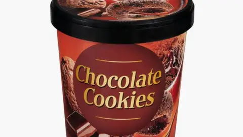 Helado de chocolate con cookies de Mercadona Helado de chocolate con cookies de Mercadona