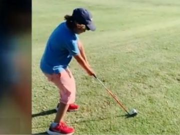 Diego Gross, el niño prodigio del golf que ha hecho dos hoyos en uno en menos de un mes