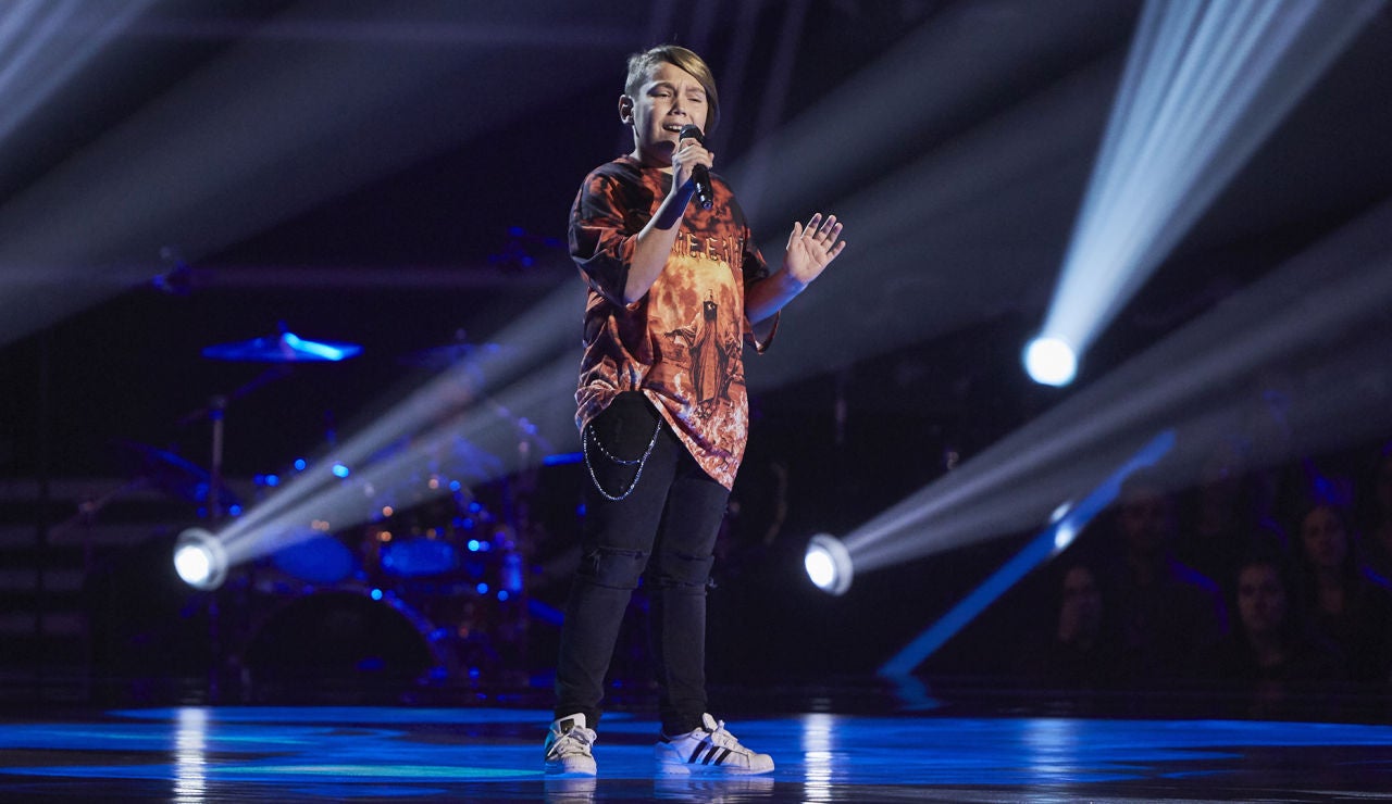 Guillem Garc&iacute;a canta &lsquo;All of me&rsquo; en las Audiciones a ciegas de &lsquo;La Voz Kids&rsquo; 