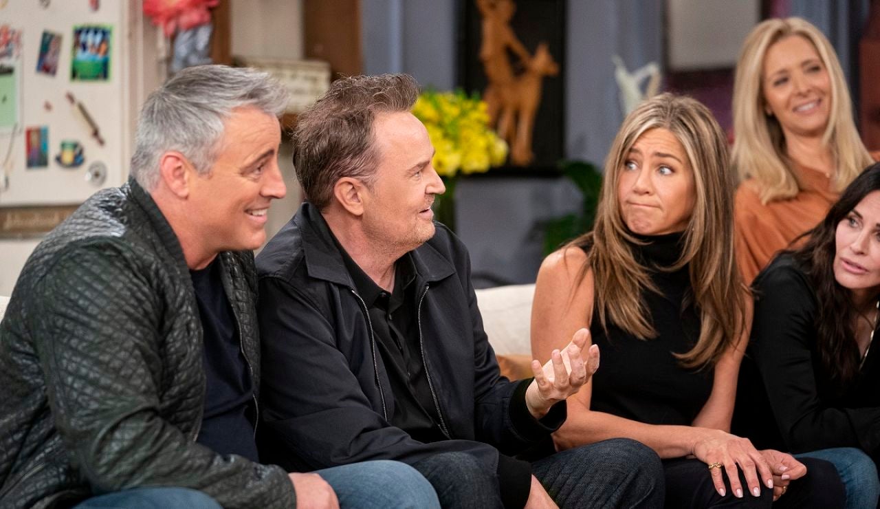 Los actores de 'Friends' en la reunión