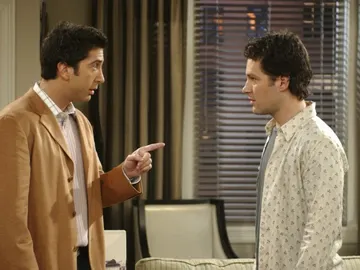 David Schwimmer y Paul Rudd en 'Friends' David Schwimmer y Paul Rudd en 'Friends'
