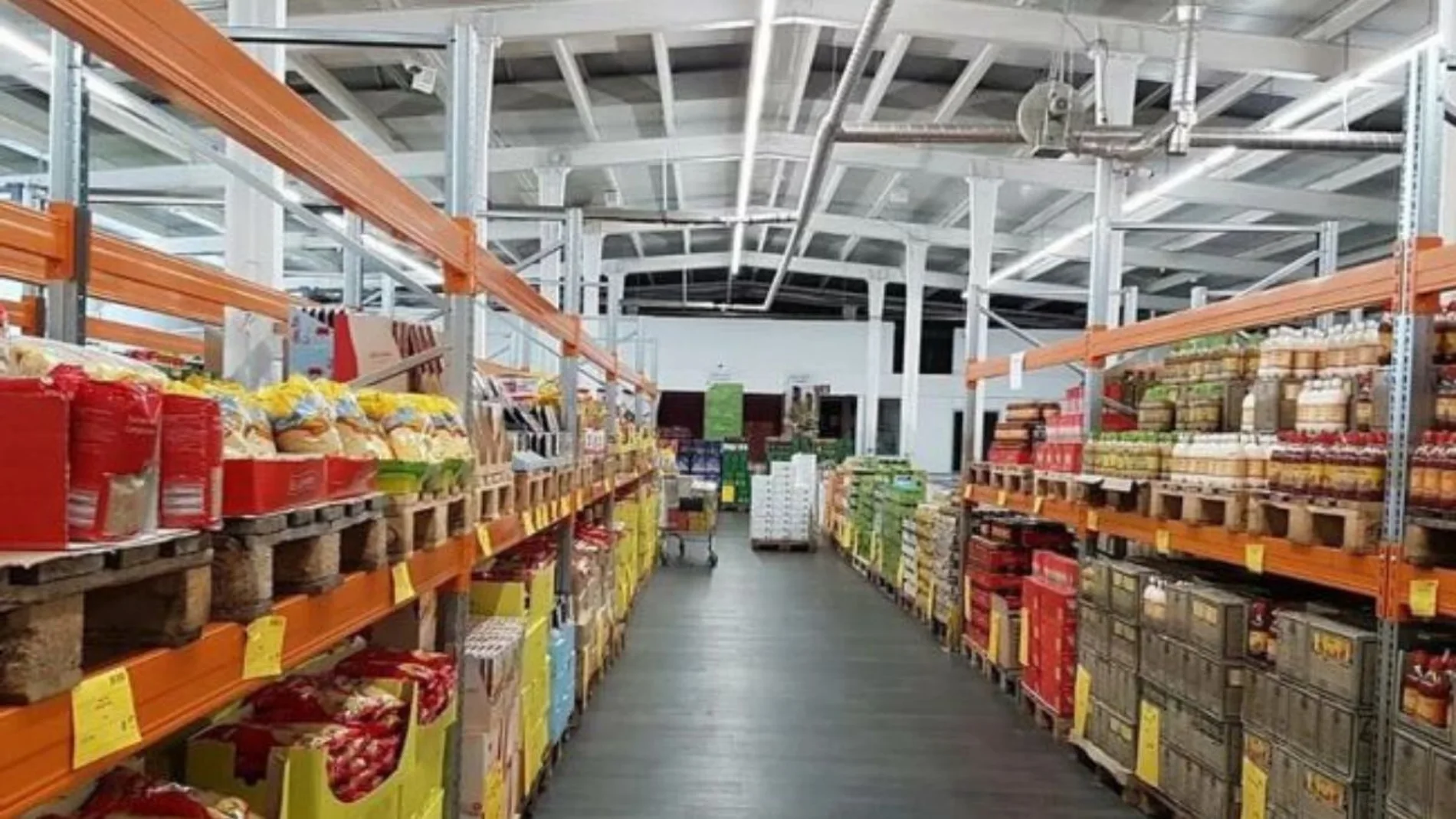 Supermercado Mere por dentro