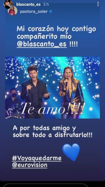 Pastora Soler en Instagram
