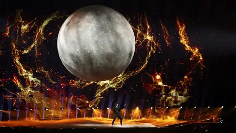 Blas Cantó defiende 'Voy a quedarme' en la vuelta de Eurovisión tras la suspensión en 2020 por el coronavirus Blas Cantó defiende 'Voy a quedarme' en la vuelta de Eurovisión tras la suspensión en 2020 por el coronavirus