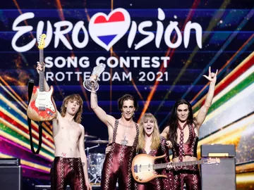 Los italianos Maneskin ganan la 65 edición de Eurovisión Los italianos Maneskin ganan la 65 edición de Eurovisión