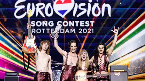 Los italianos Maneskin ganan la 65 edición de Eurovisión Los italianos Maneskin ganan la 65 edición de Eurovisión