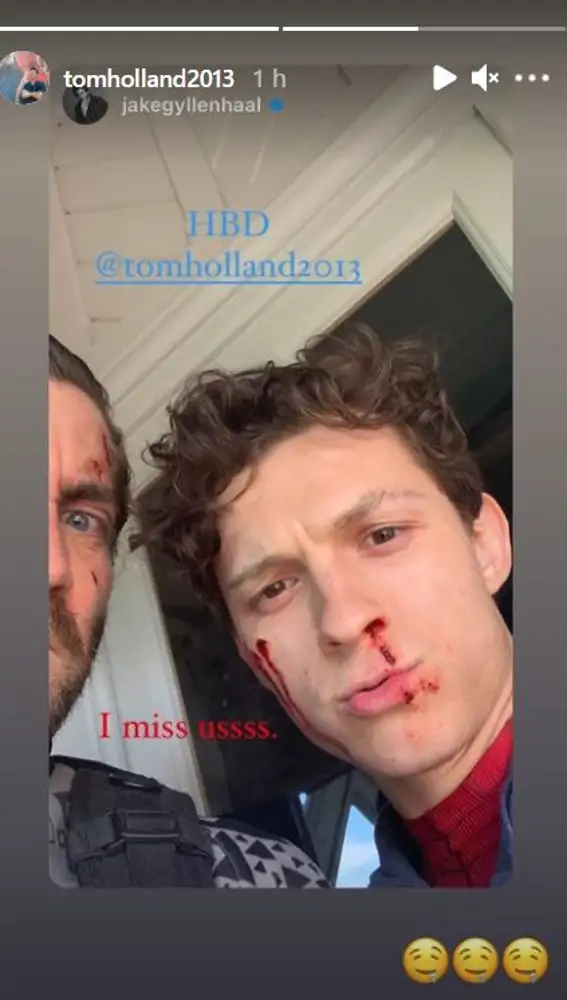 Tom Holland se derrite con la felicitación de Jake Gyllenhaal por su 25 cumpleaños