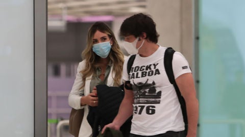 Jordi Cruz y su novia, Rebecca Lima