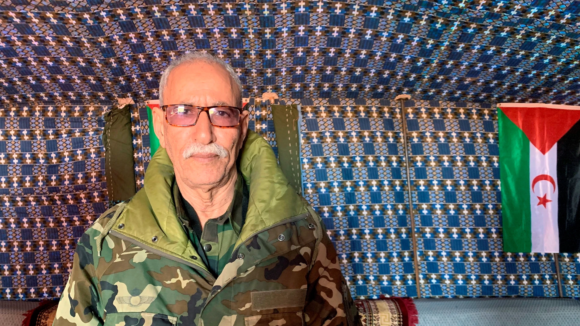 Brahim Gali, líder del Frente Polisario