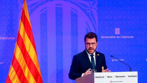 Pere Aragonés, presidente de la Generalitat Pere Aragonés, presidente de la Generalitat