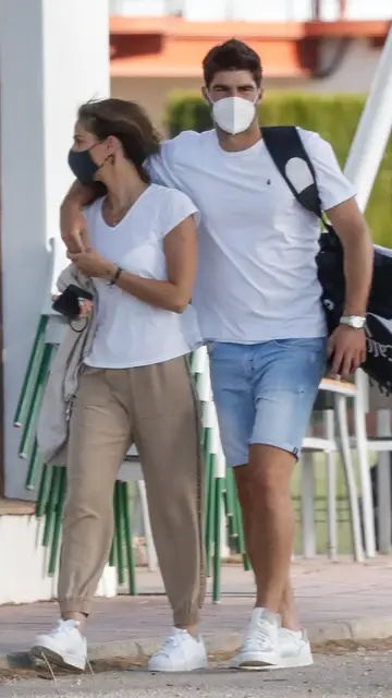 Lucía Villalón y su novio Gonzalo Melero Lucía Villalón y su novio Gonzalo Melero