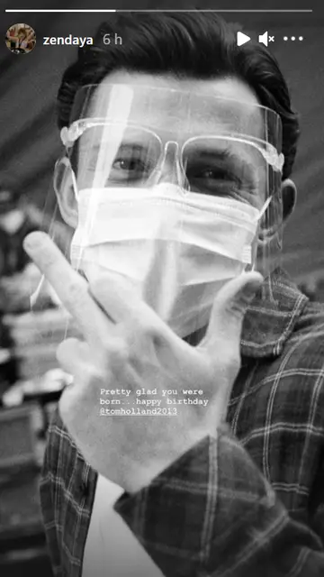 La felicitación de cumpleaños de Zendaya a Tom Holland La felicitación de cumpleaños de Zendaya a Tom Holland