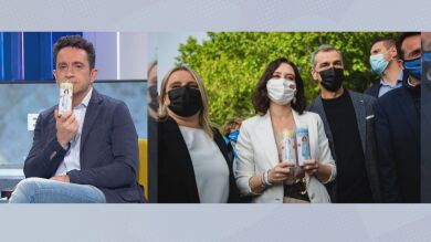 Una tienda esotérica de Madrid crea el velón de Isabel Díaz Ayuso para proteger contra todo mal