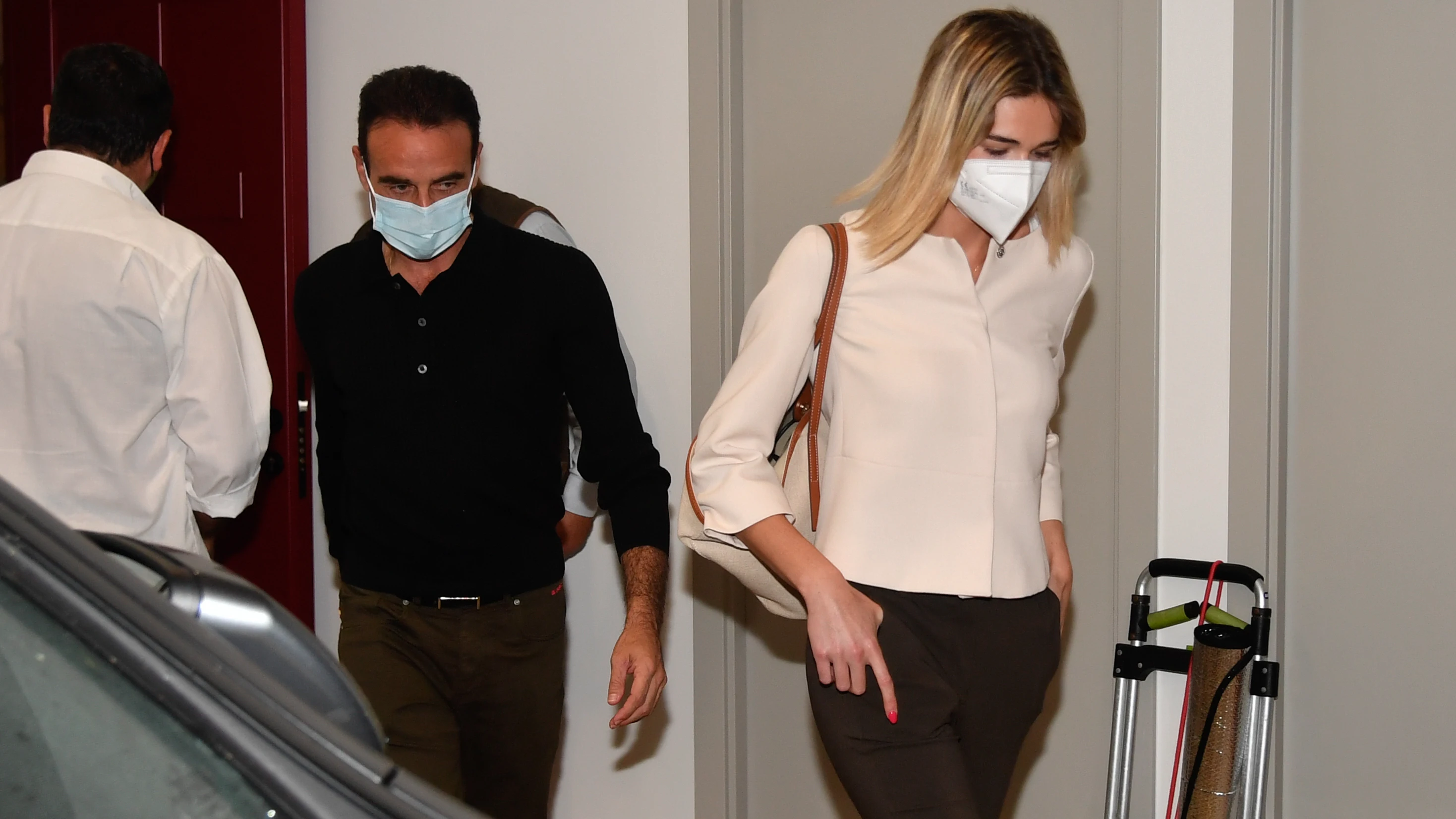 Enrique Ponce y su novia Ana Soria en Sanlúcar de Barrameda Enrique Ponce y su novia Ana Soria en Sanlúcar de Barrameda