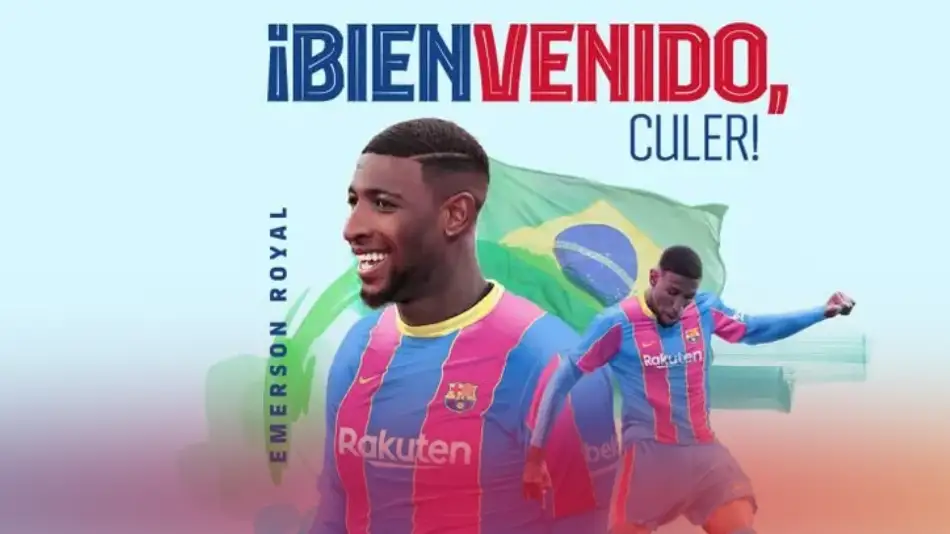 OFICIAL: Emerson, tercer fichaje del Barcelona OFICIAL: Emerson, tercer fichaje del Barcelona