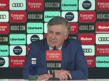 Ancelotti, en rueda de prensa