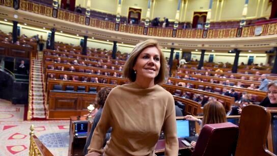 La exministra y exsecretaria general del PP Mar&iacute;a Dolores de Cospedal