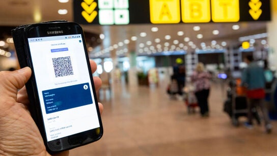 Pasaporte COVID europeo