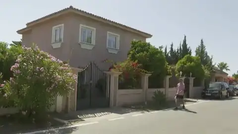 La villa de lujo okupada en Marbella. La villa de lujo okupada en Marbella.