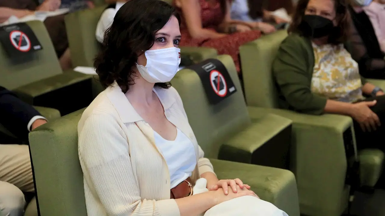 La presidenta de la Comunidad de Madrid, Isabel Díaz Ayuso La presidenta de la Comunidad de Madrid, Isabel Díaz Ayuso