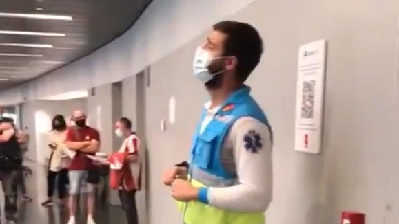 Sanitario del SUMMA 112 que se ha viralizado por su discurso divertido y sensato