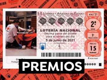  Premios del Sorteo Extraordinario de la Cruz Roja de Lotería Nacional 2021