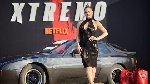 Andrea Duro en el preestreno de 'Xtremo'