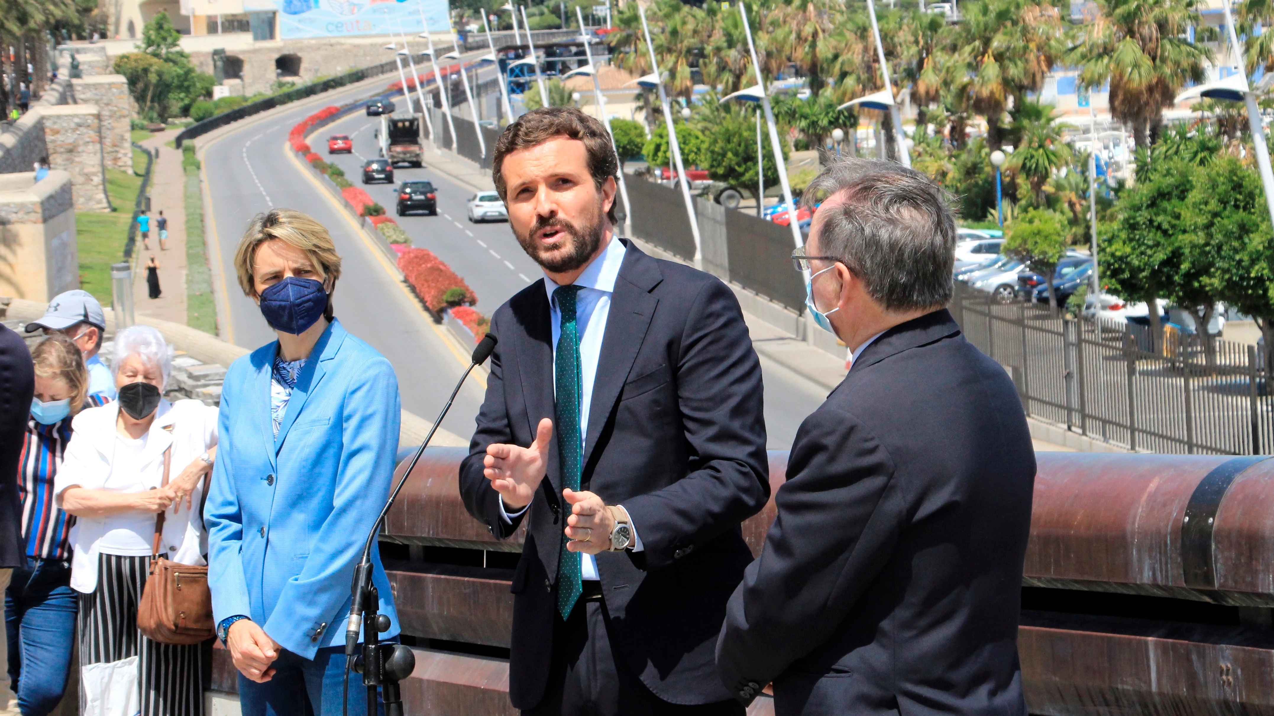 Pablo Casado en Ceuta Pablo Casado en Ceuta