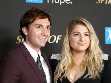 Meghan Trainor y su marido Daryl Sabara ('Spy Kids') Meghan Trainor y su marido Daryl Sabara ('Spy Kids')