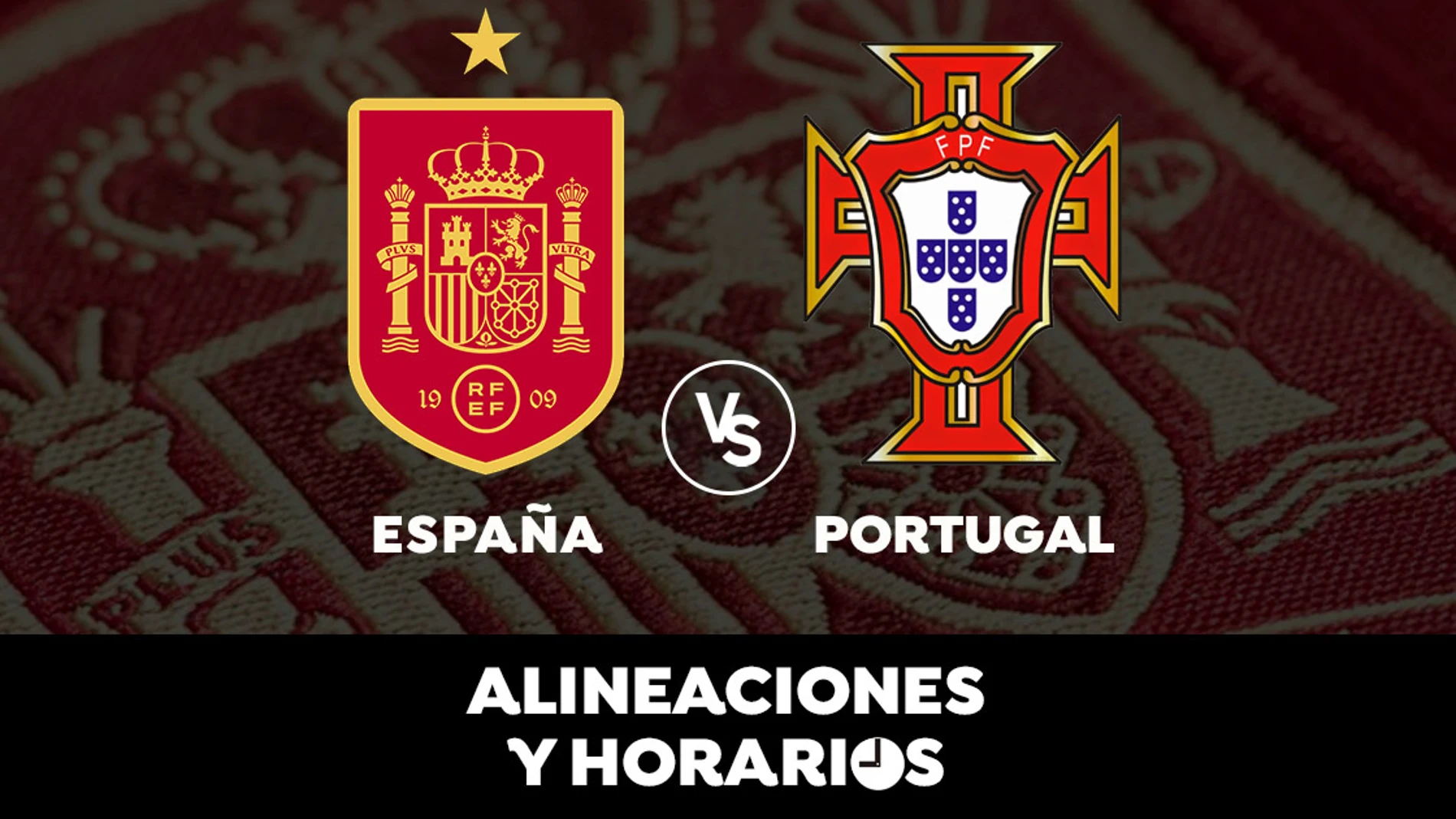 España - Portugal: Horario y alineaciones del partido previo a la Eurocopa