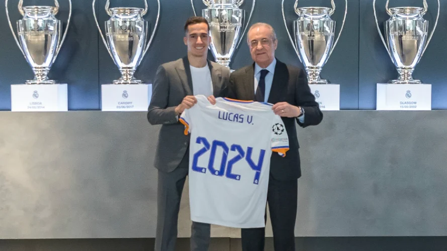 Lucas Vázquez renueva con el Real Madrid hasta 2024 Lucas Vázquez renueva con el Real Madrid hasta 2024