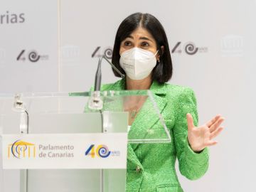 La ministra de Sanidad, Carolina Darias