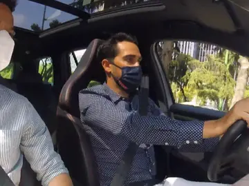 El sistema de seguridad en los coches para proteger a los ciclistas que nos enseña Alberto Contador El sistema de seguridad en los coches para proteger a los ciclistas que nos enseña Alberto Contador