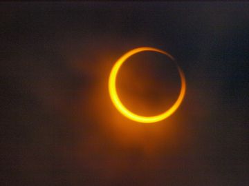  Eclipse anular solar, ¿por qué se le llama anillo de fuego?