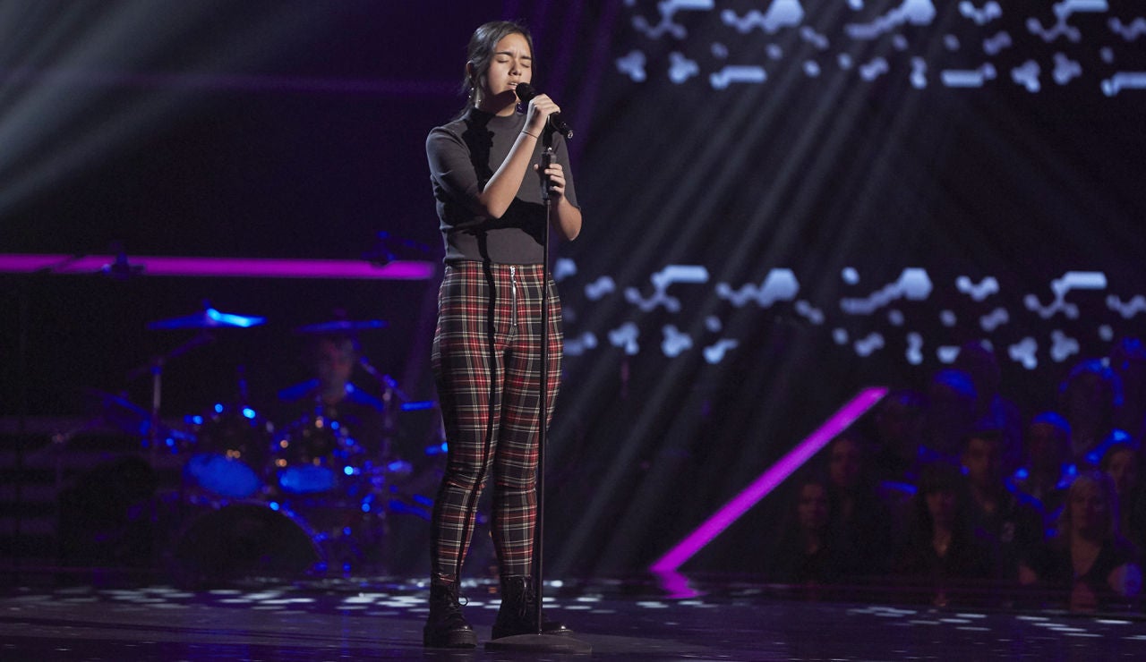 Sonia Castellanos canta &lsquo;La vie en rose&rsquo; en las Audiciones a ciegas de &lsquo;La Voz Kids&rsquo;