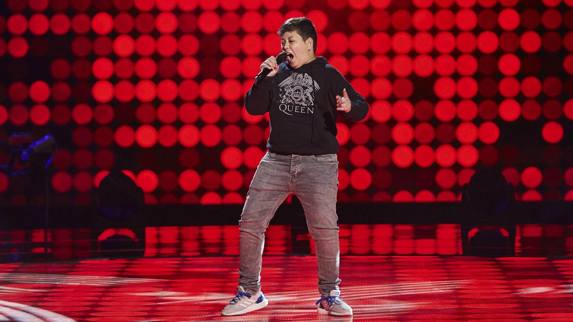 Xoel Tar&iacute;n canta &lsquo;I feel good&rsquo; en las Audiciones a ciegas de &lsquo;La Voz Kids&rsquo; 