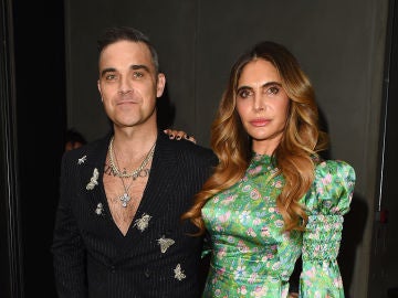 Robbie Williams y Ayda Field