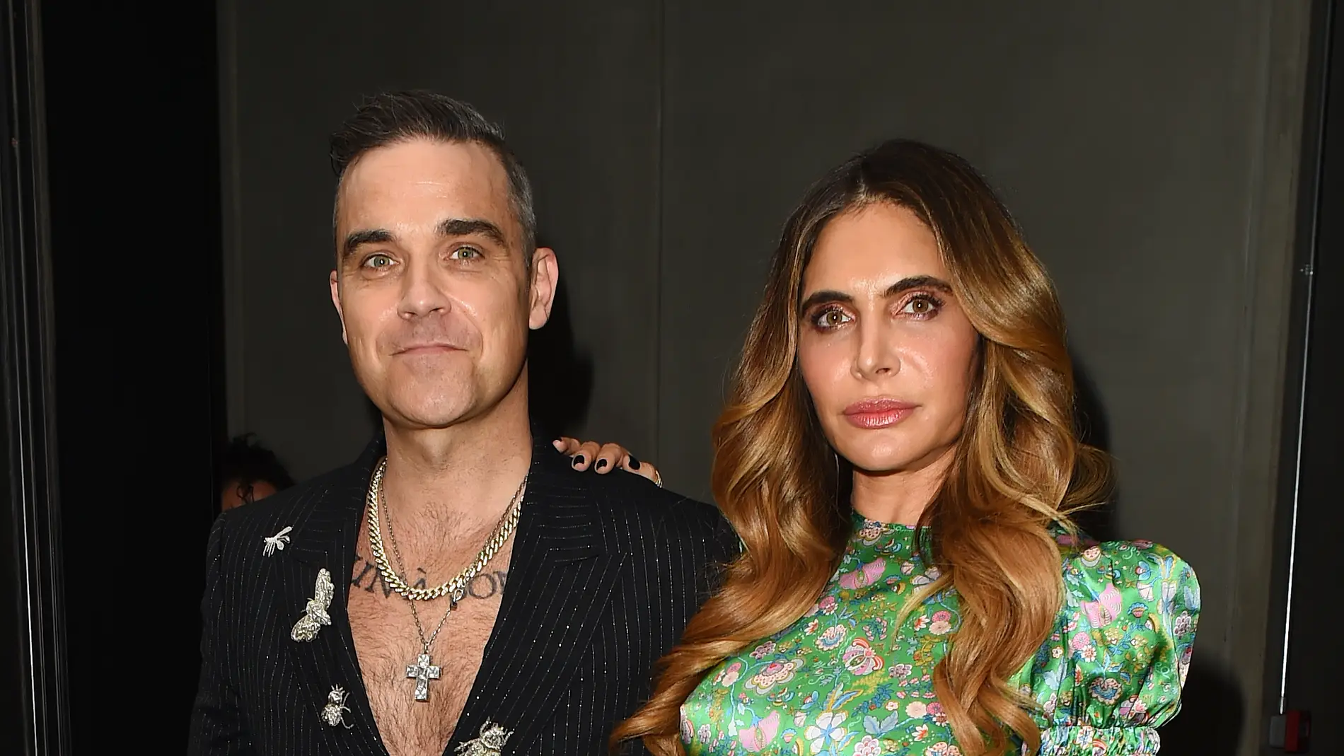 Robbie Williams y Ayda Field