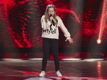Pilar Sánchez canta ‘Corazón hambriento’ en las Audiciones a ciegas de ‘La Voz Kids’ Pilar Sánchez canta ‘Corazón hambriento’ en las Audiciones a ciegas de ‘La Voz Kids’