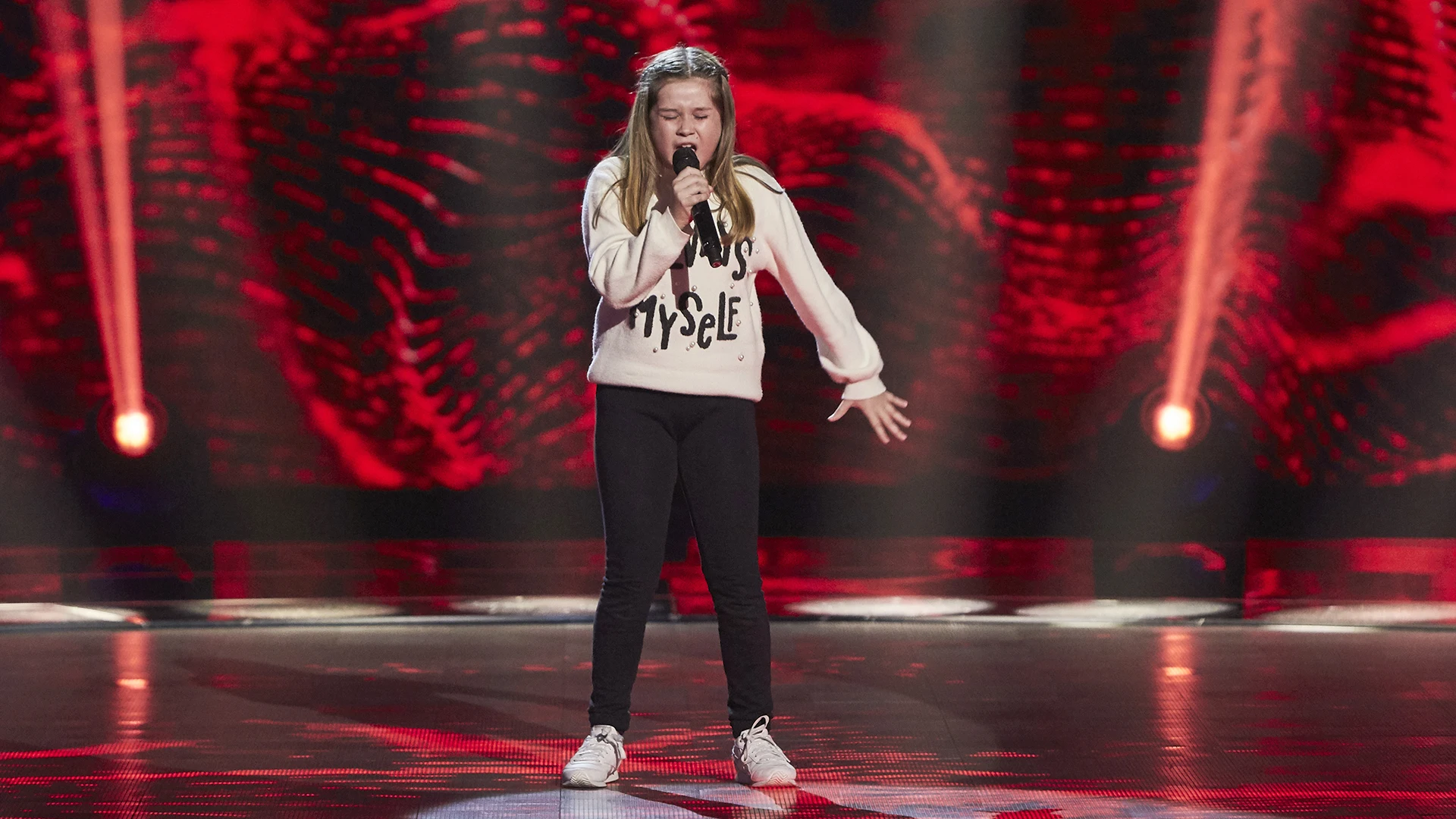 Pilar Sánchez canta ‘Corazón hambriento’ en las Audiciones a ciegas de ‘La Voz Kids’ Actuación | Audiciones a ciegas