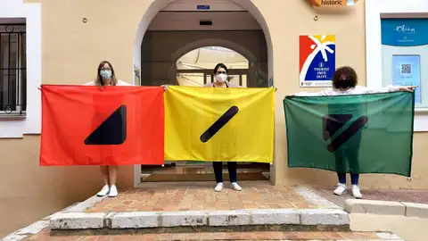 Banderas playas daltónicos Banderas playas daltónicos