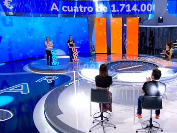 ¿Sensatez vs. impaciencia? Así ha sido el duelo entre Javier y Pablo por 1.714.000 euros ¿Sensatez vs. impaciencia? Así ha sido el duelo entre Javier y Pablo por 1.714.000 euros