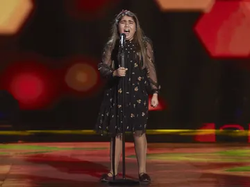 Sara Vidal canta ‘Torre de arena’ en las Audiciones a ciegas de ‘La Voz Kids’ Sara Vidal canta ‘Torre de arena’ en las Audiciones a ciegas de ‘La Voz Kids’