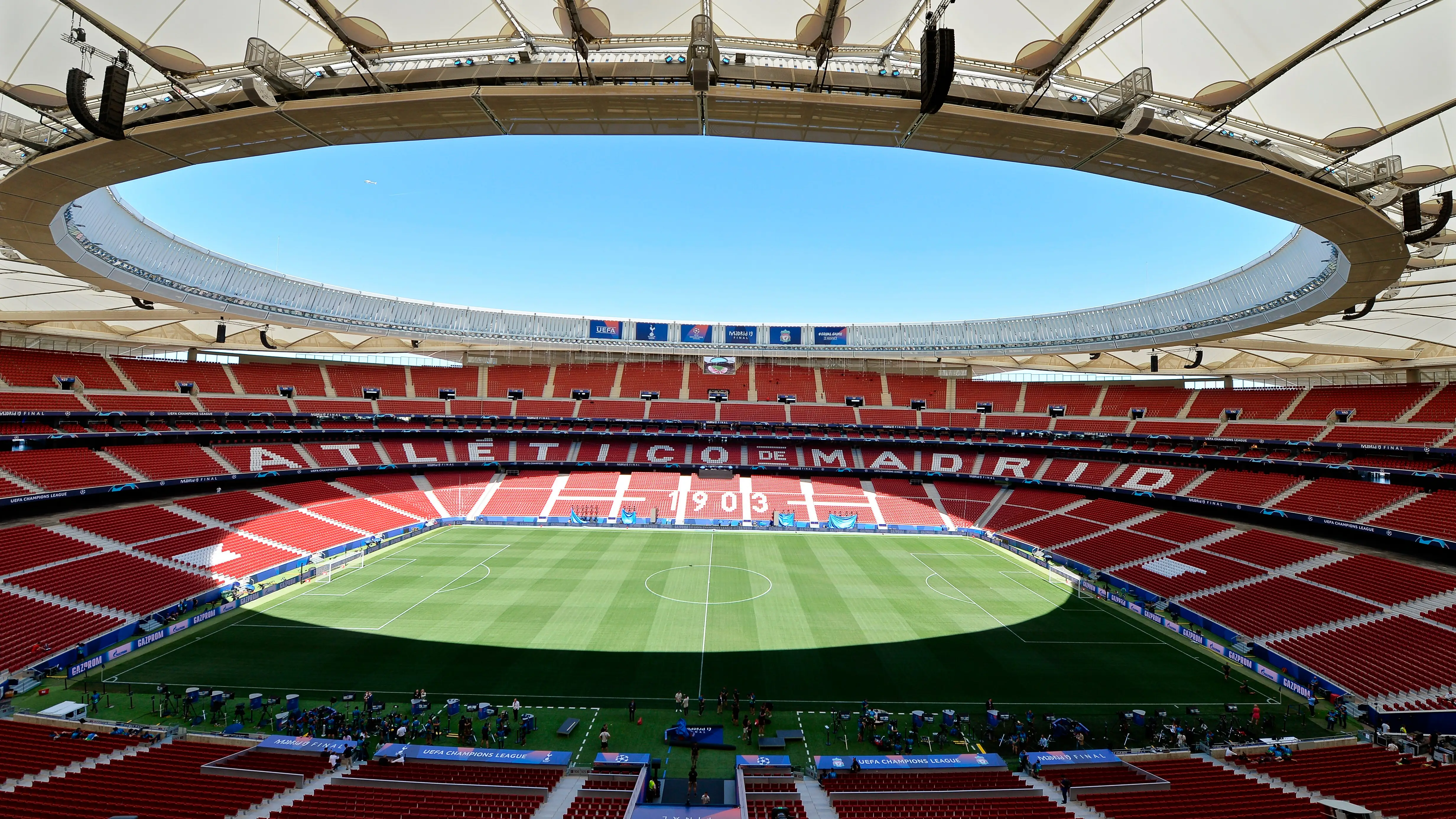 Panorámica del Wanda Metropolitano Panorámica del Wanda Metropolitano